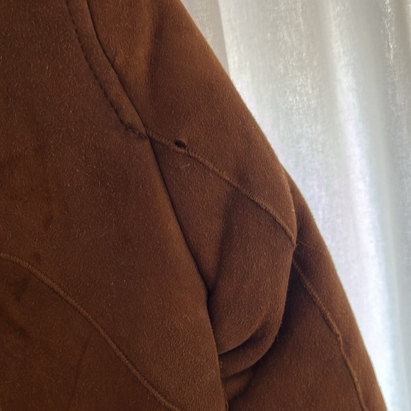 🤎 Luxury Italian Fur Shearling Coat in Chocolate Brown 🤎 - Picture 10 of 17
